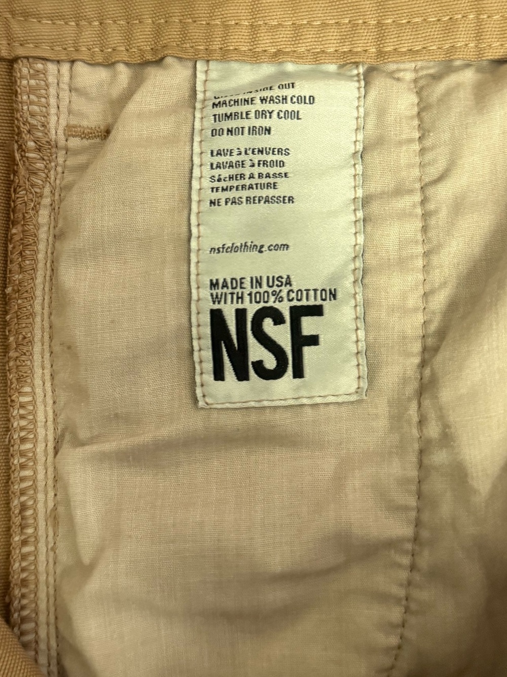 NSF Drop Rise Pants - Picture 4 of 5